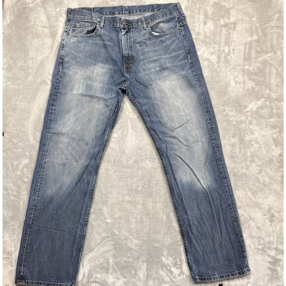 Levi's Men's 569 Loose Straight 38x34 Medium Wash Blue 100% Cotton - Picture 1 of 9